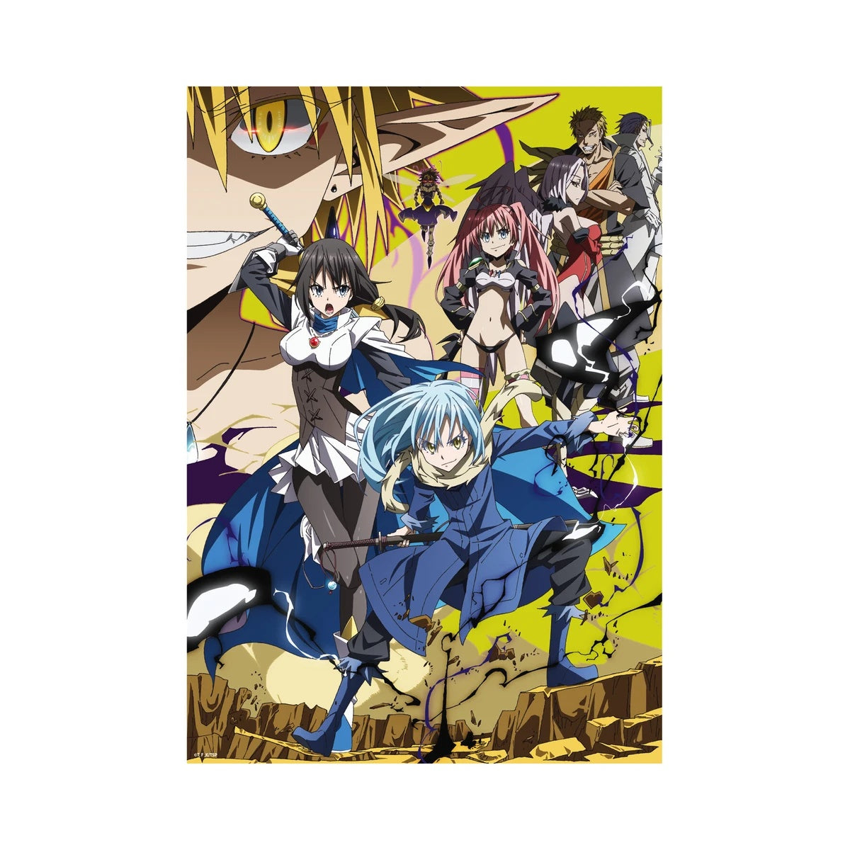 Dino Puzzle 500 Pieces: Anime Slime 50286D