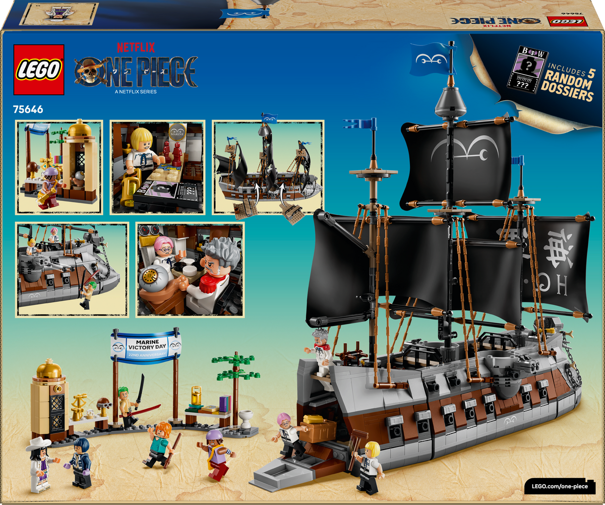 LEGO ONE PIECE Garp’s Marine Battleship 75646L