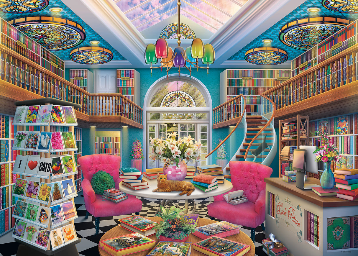 Ravensburger Puzzle 1000 pc Library 169597V