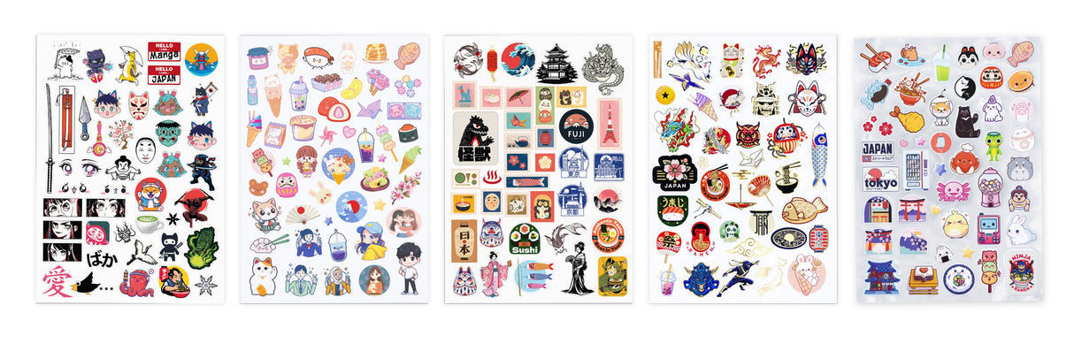 Buki Sticker Pack - Manga FK021I