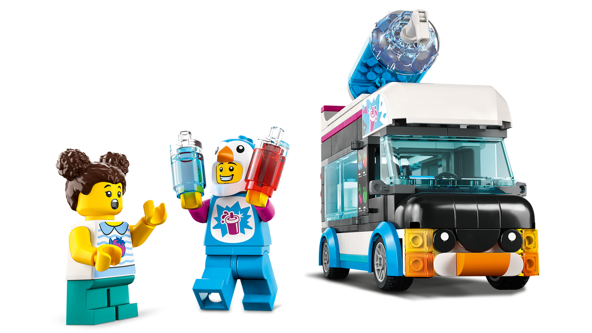 LEGO City Penguin Slushy Van 60384L