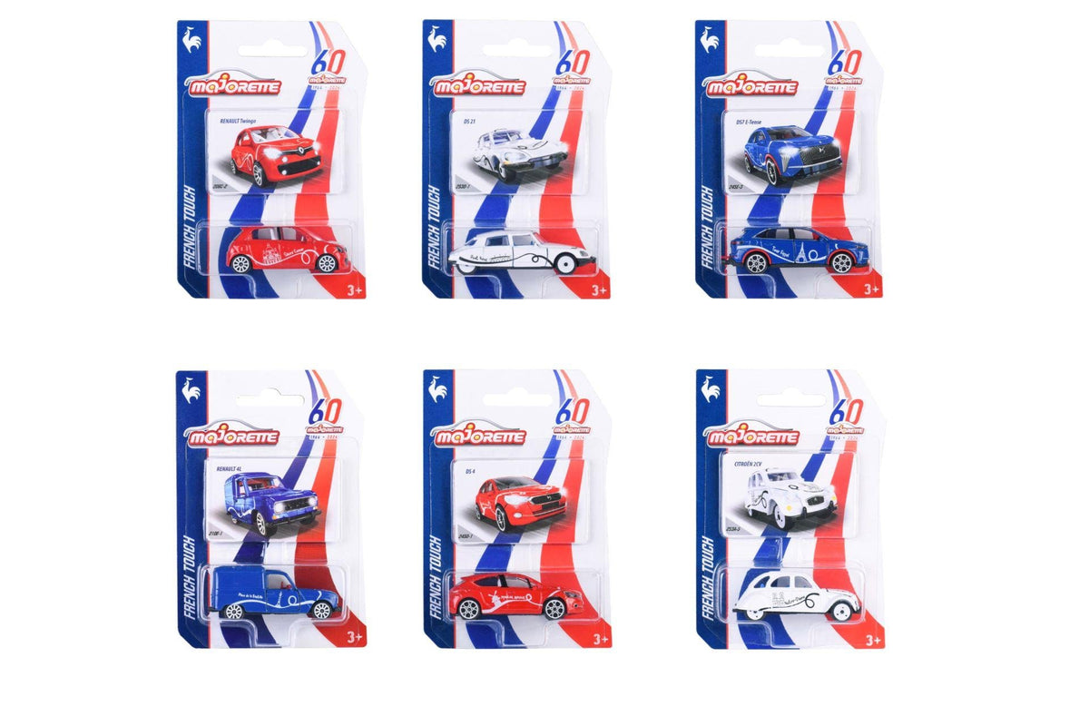 Simba Majorette Premium Cars: French Touch - 6 different 212055011B