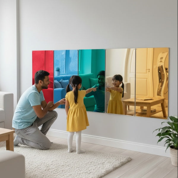 TTS Rainbow Wall Mirrors - Silver EY06765B
