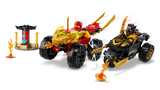 LEGO Ninjago Kai and Ras's Car and Bike Battle 71789L