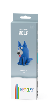 HEY CLAY Modeling Clay Wolf 3pc 30108E