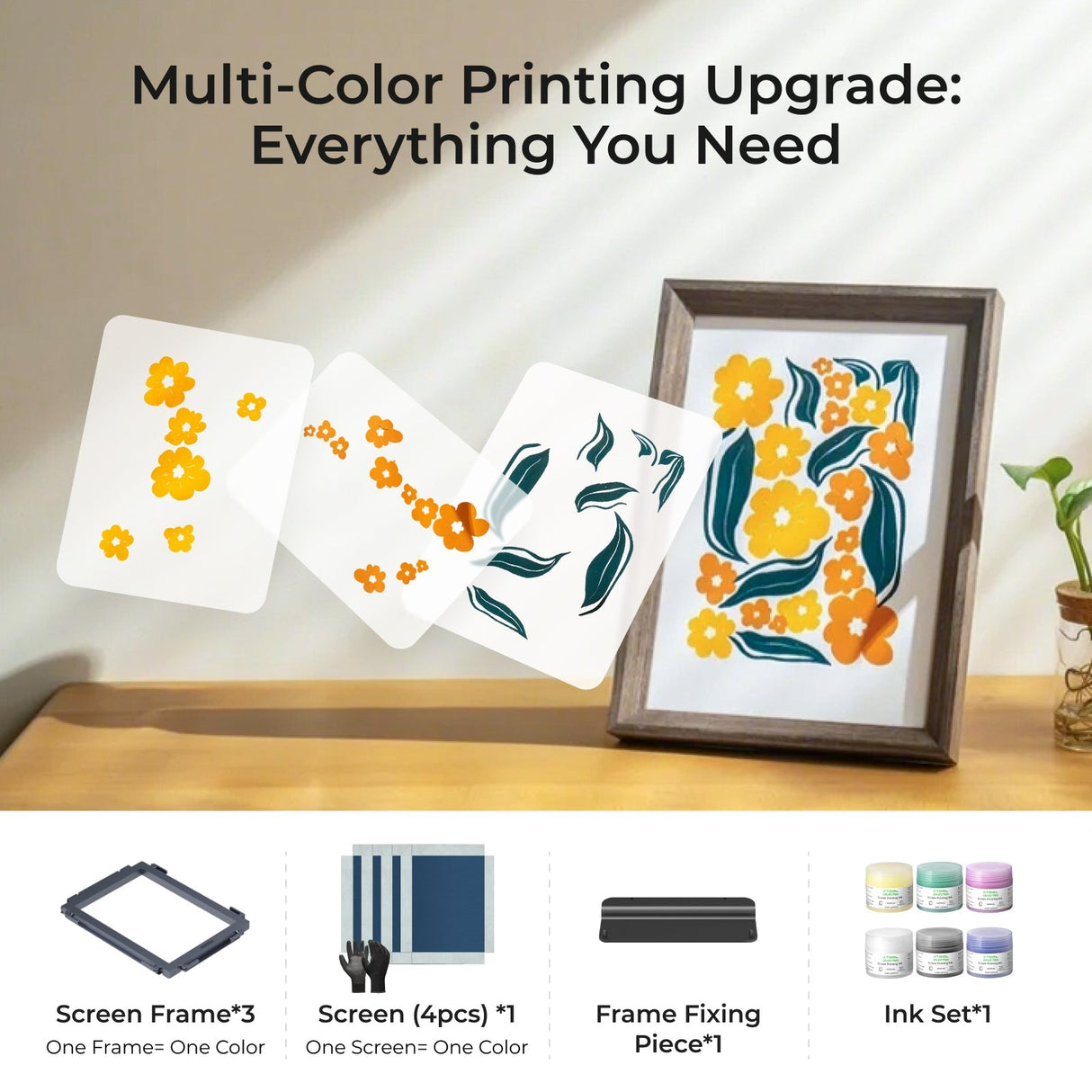 xTool Screen Printer: 1st Screen Printing Solution with Laser - D/S/P/F P1030674