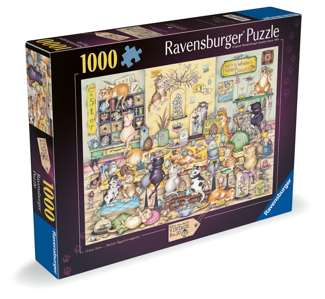 Ravensburger Puzzle 1000 Pieces: Crazy Cat's Easter 12001755V