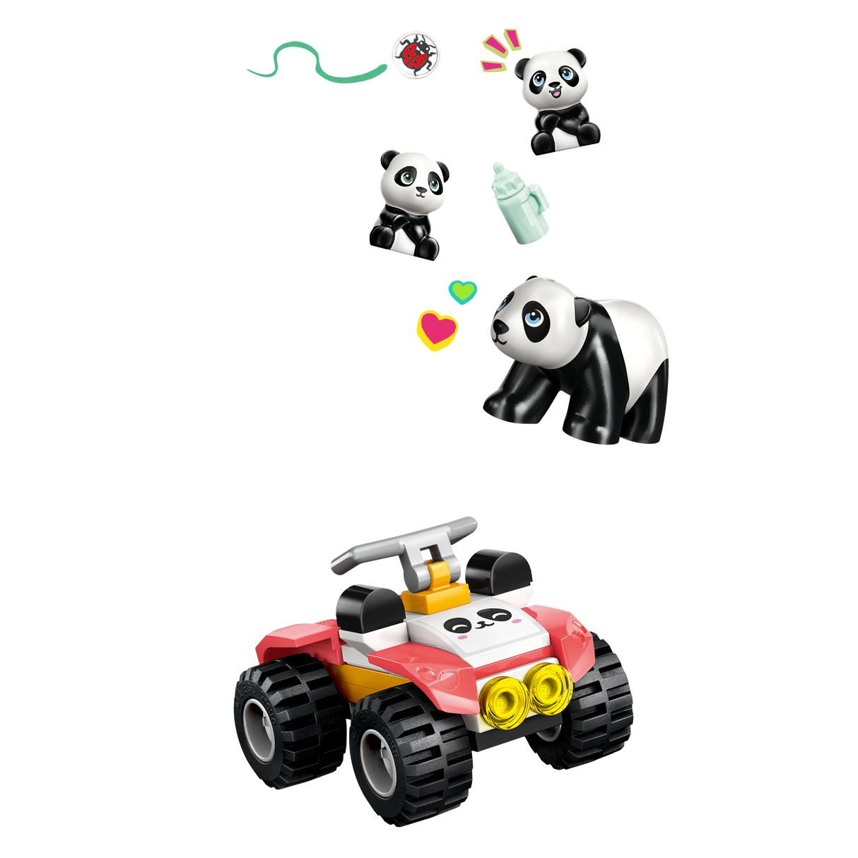 LEGO Friends Panda Sanctuary Animal Care 42648L