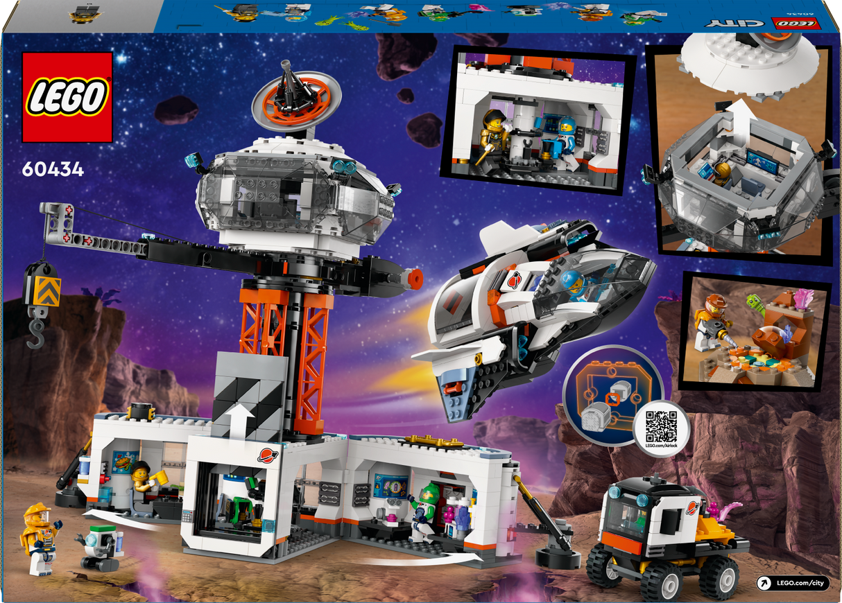 LEGO City Space Base and Rocket Launchpad 60434L