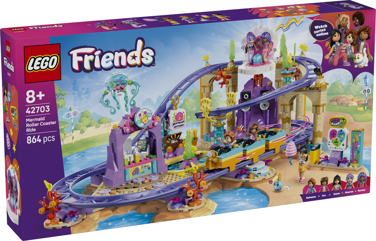 LEGO Friends Mermaid Roller Coaster Ride 42703L
