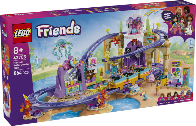LEGO Friends Mermaid Roller Coaster Ride 42703L