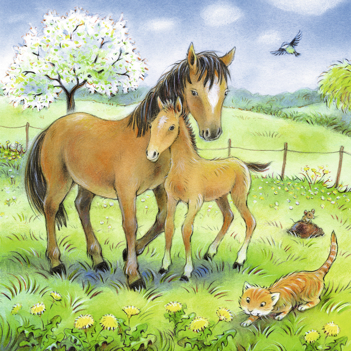 Ravensburger Puzzle 3x49 pc Cuddle Time 080298V