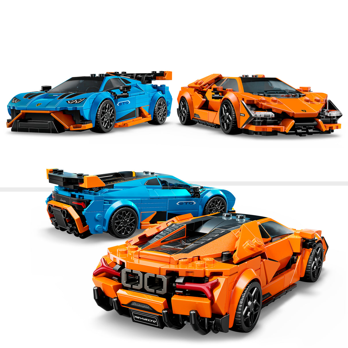 LEGO Speed Champions Lamborghini Revuelto & Huracán STO 77238L