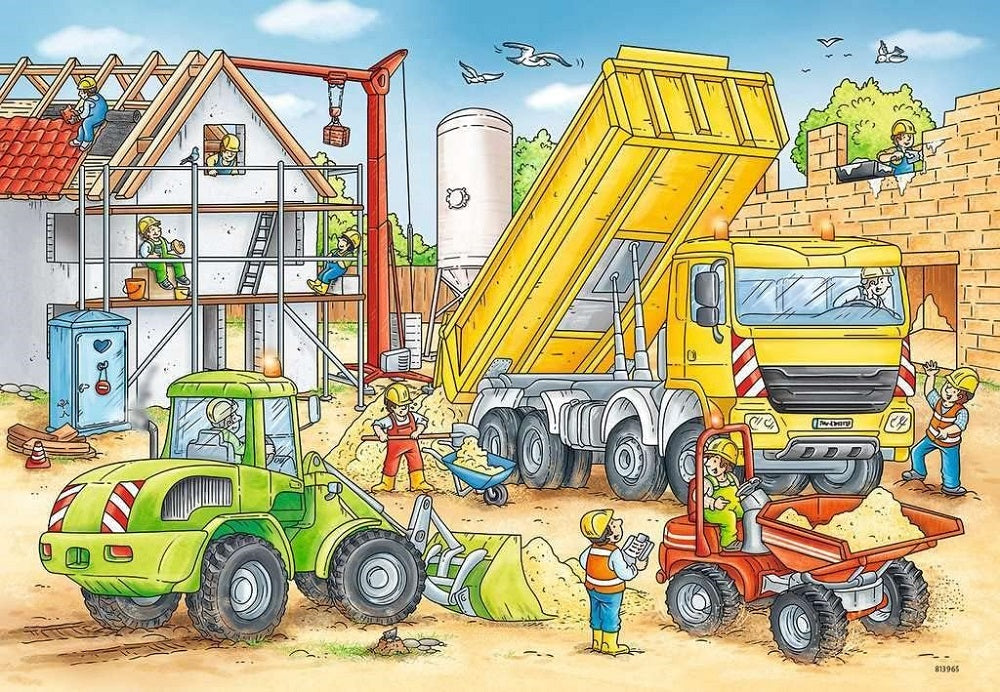 Ravensburger Puzzle 2x24 pc Hard Work 078004V