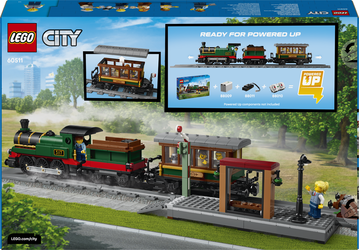 LEGO City Vintage Steam Train 60511L
