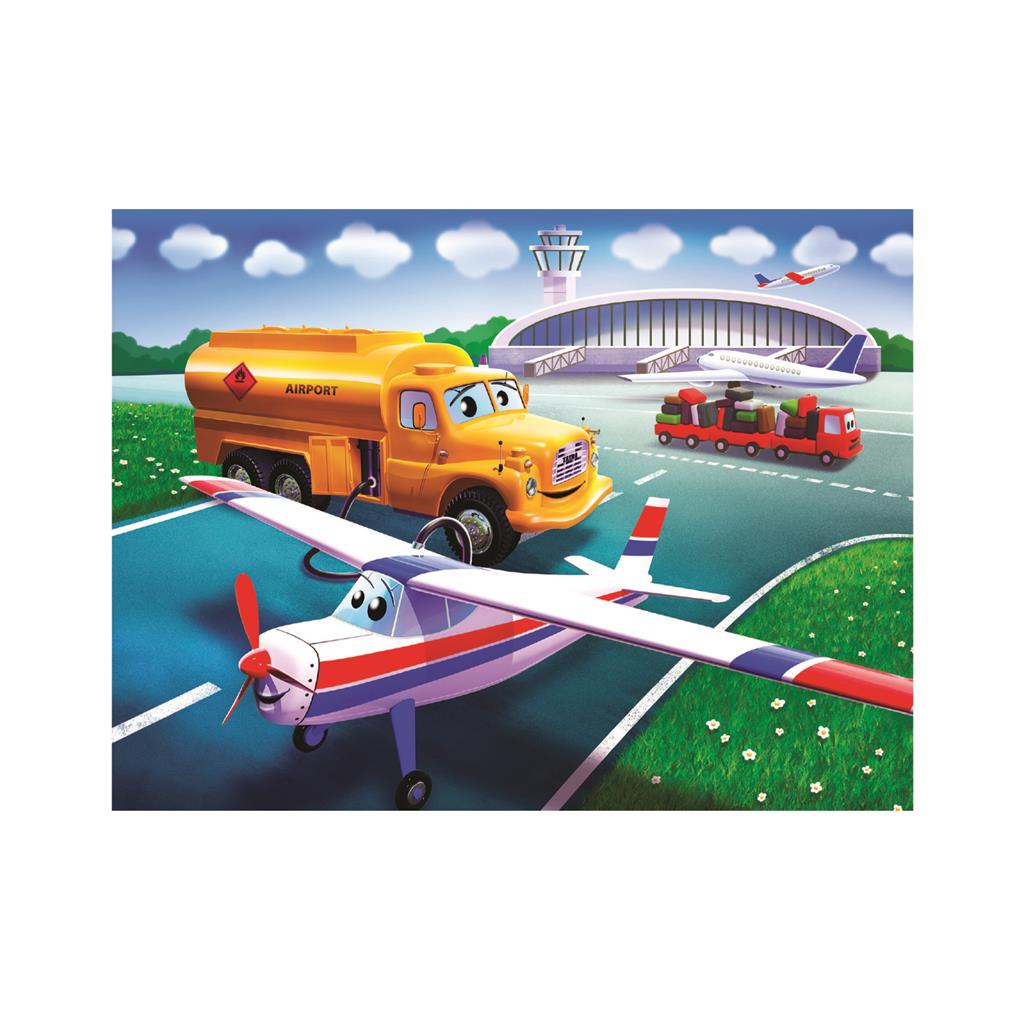 Dino Cube Puzzle 12 pc Tatra Cars 64139D