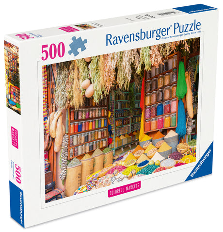 Ravensburger Puzzle 500 Pieces: Colorful Spices In Morocco 12001816V