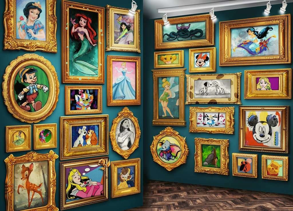 
Ravensburger puzzle 9000 pc Disney Museum 149735V