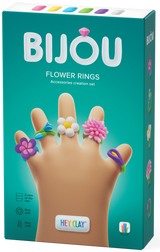 HEY CLAY Modeling Clay Rings Flower  31001E