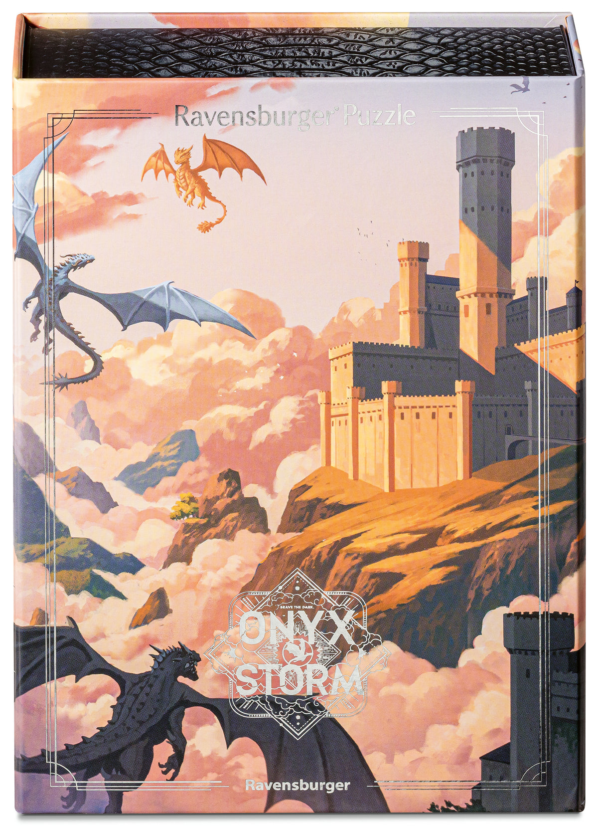 Ravensburger Puzzle 500 Pieces: Rebecca Yarros "Onyx Storm" 12004401V