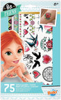 Buki Washable Tattoo 75 pc - Coloured TA003I