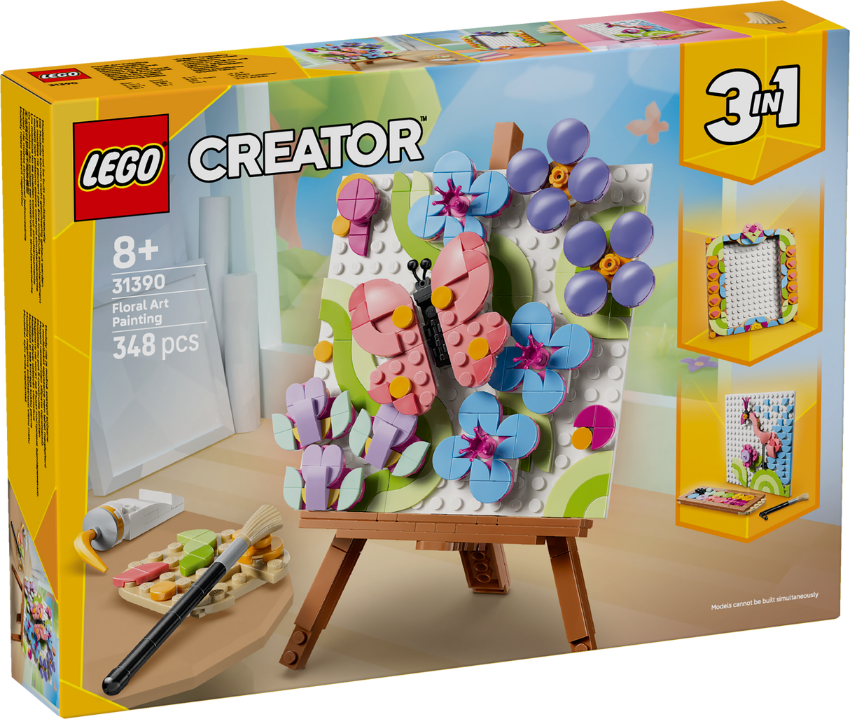 LEGO Creator Floral Art Decor Painting 31390L