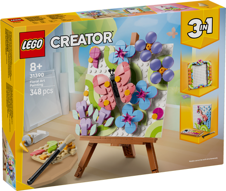 LEGO Creator Floral Art Decor Painting 31390L