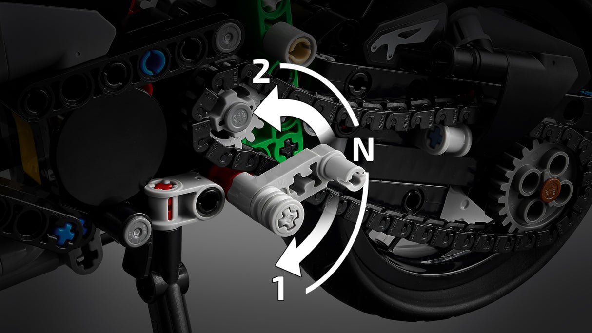 LEGO Technic Kawasaki Ninja H2R Motorcycle 42170L