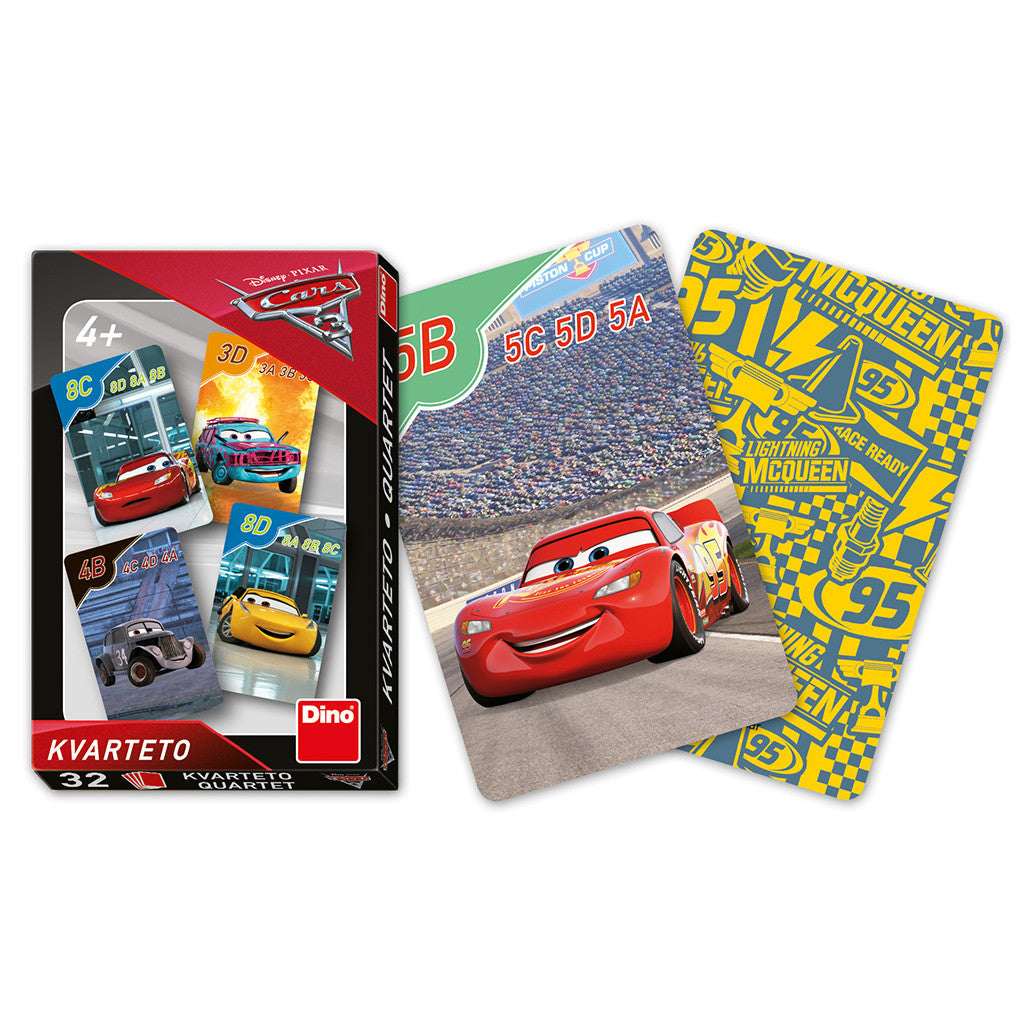 
Dino Playing Cards Quartet Cars II 60593D