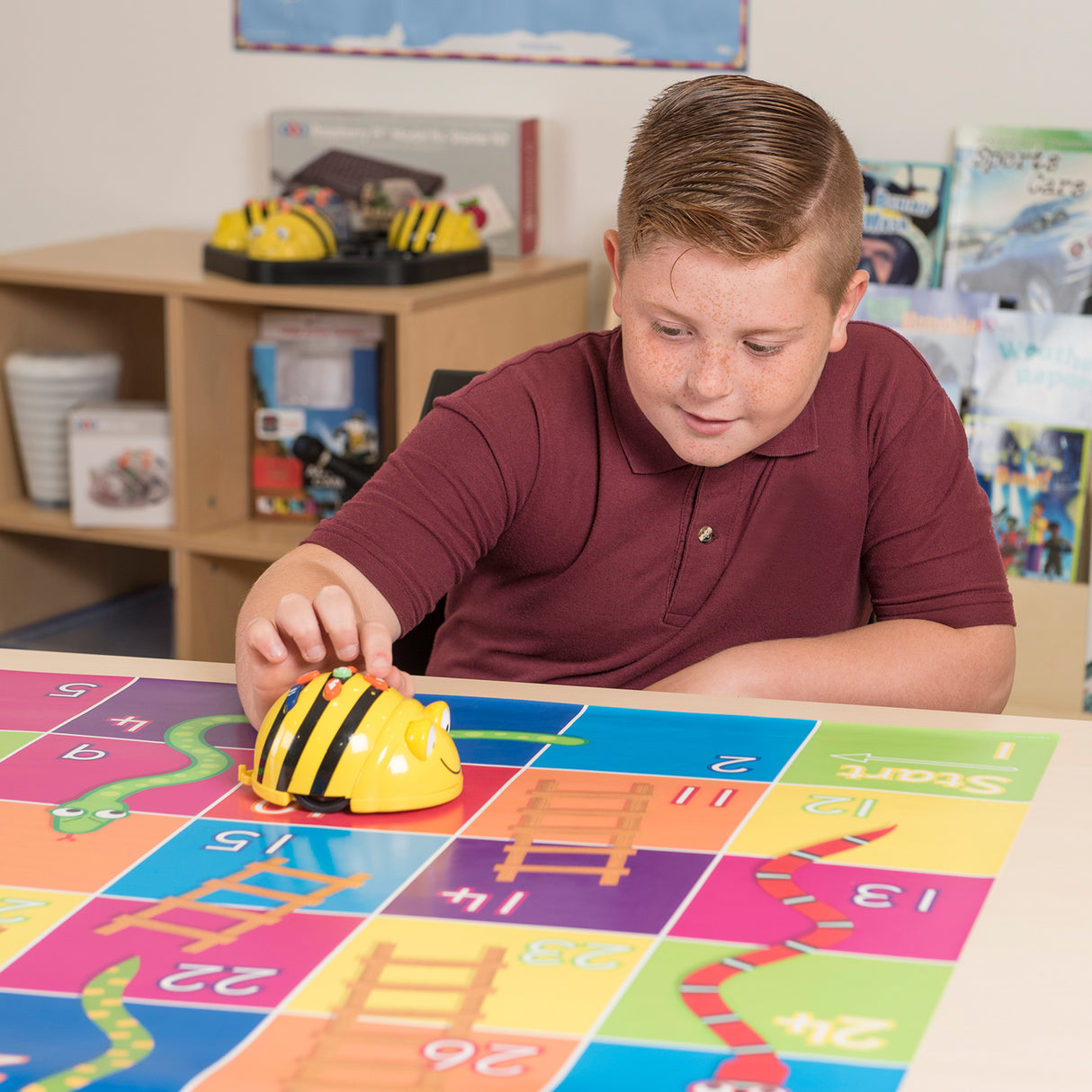 TTS Bee-Bot Programmable Floor Robot IT10077B