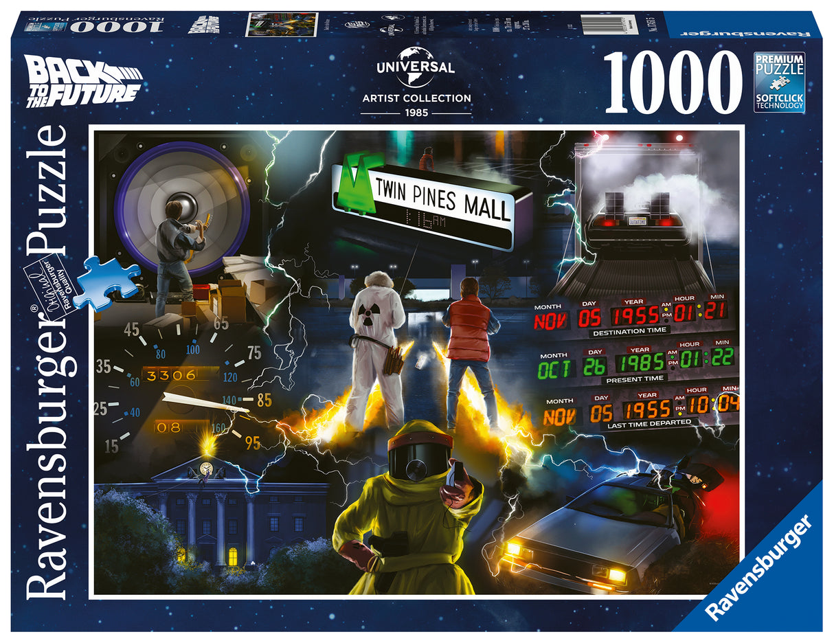 Ravensburger Puzzle 1000 pc The Movie Back to the Future 174515V