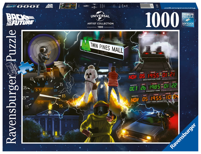 Ravensburger Puzzle 1000 pc The Movie Back to the Future 174515V