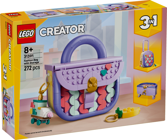 LEGO Creator Art Fashion Bag with Storage 31391L