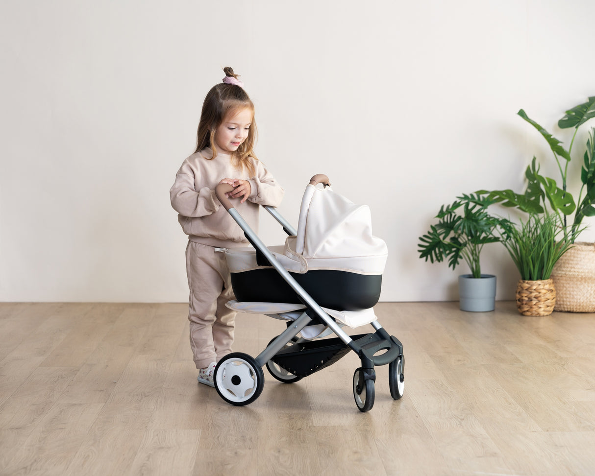 Smoby Maxi-Cosi 3-in-1 Doll Pram Set - Beige 253122S