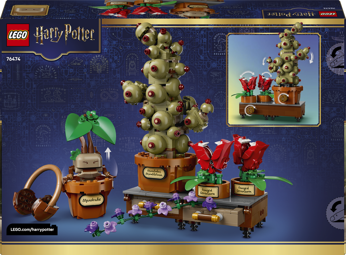 LEGO Harry Potter Hogwarts Herbology Plants 76474L