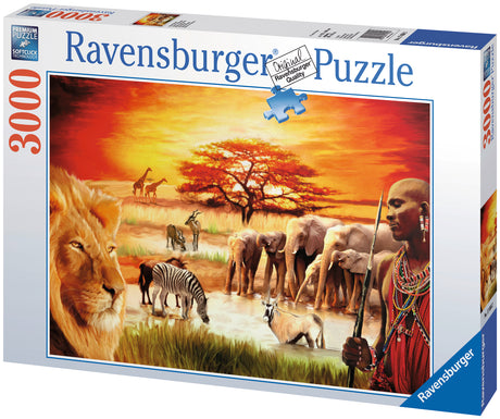 Ravensburger Puzzle 3000 pc Savannah Animals 170562V