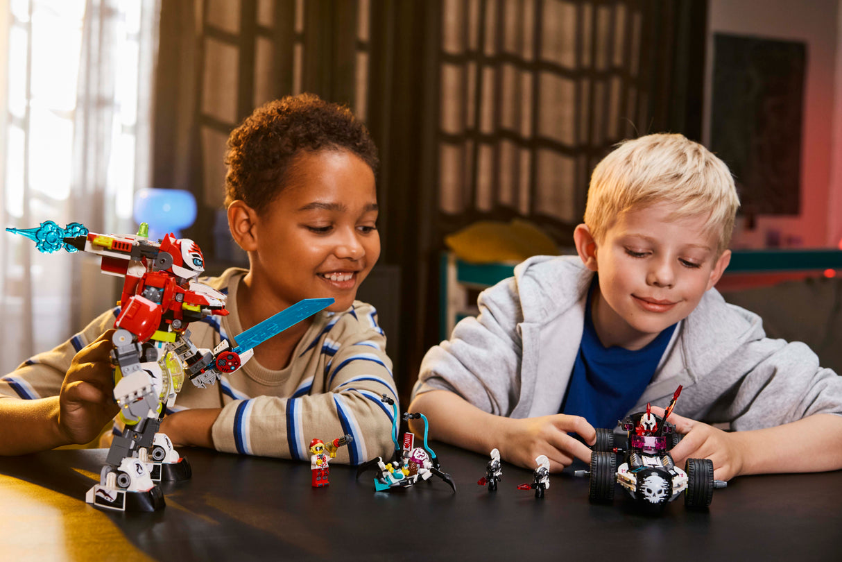 LEGO Dreamzzz Cooper's Tiger Mech & Zero's Hot Rod Car 71497L