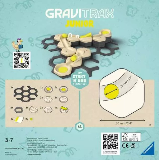 Ravensburger GraviTrax Junior starter set S Start and Run 27531UU