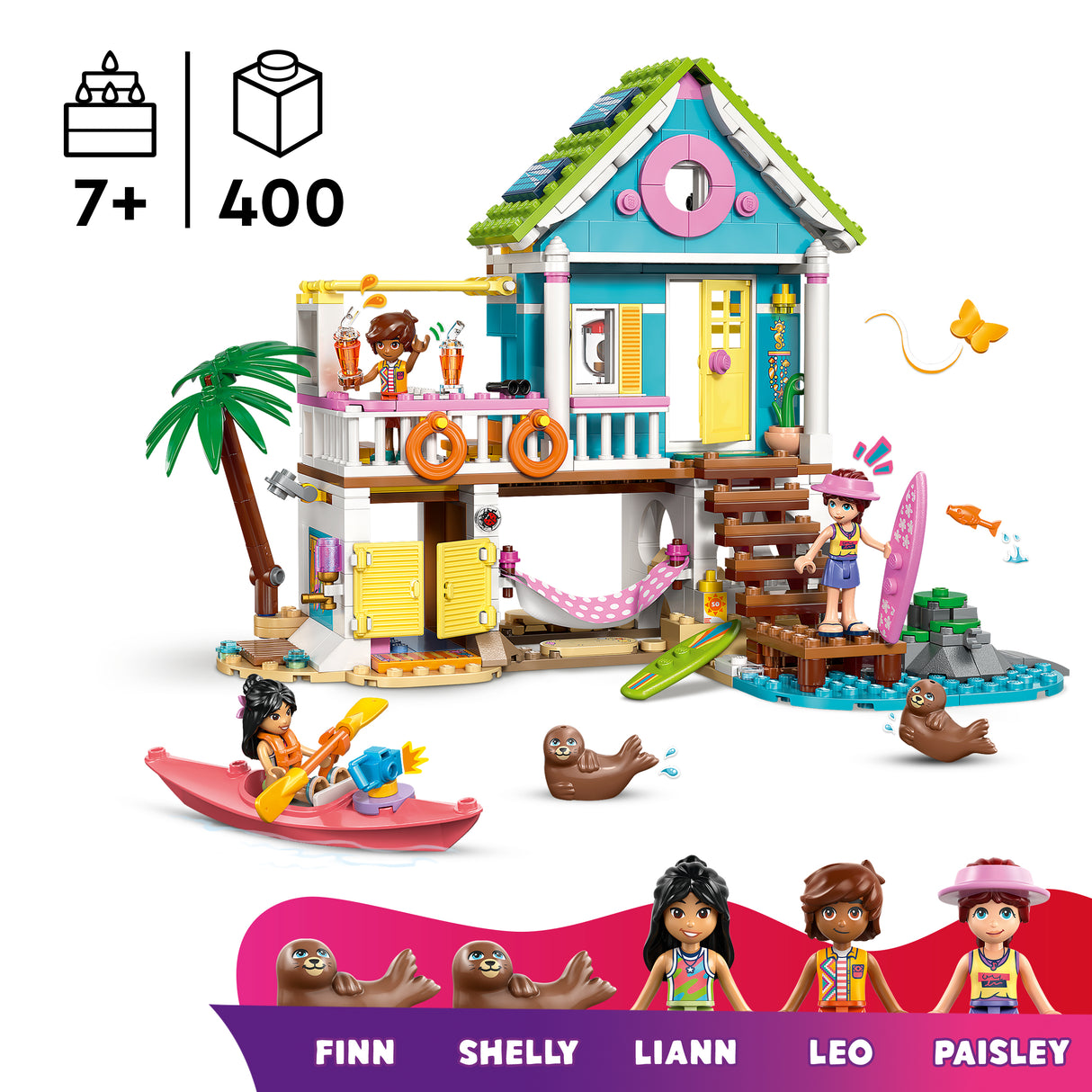 LEGO Friends Beach House with Seals 42699L