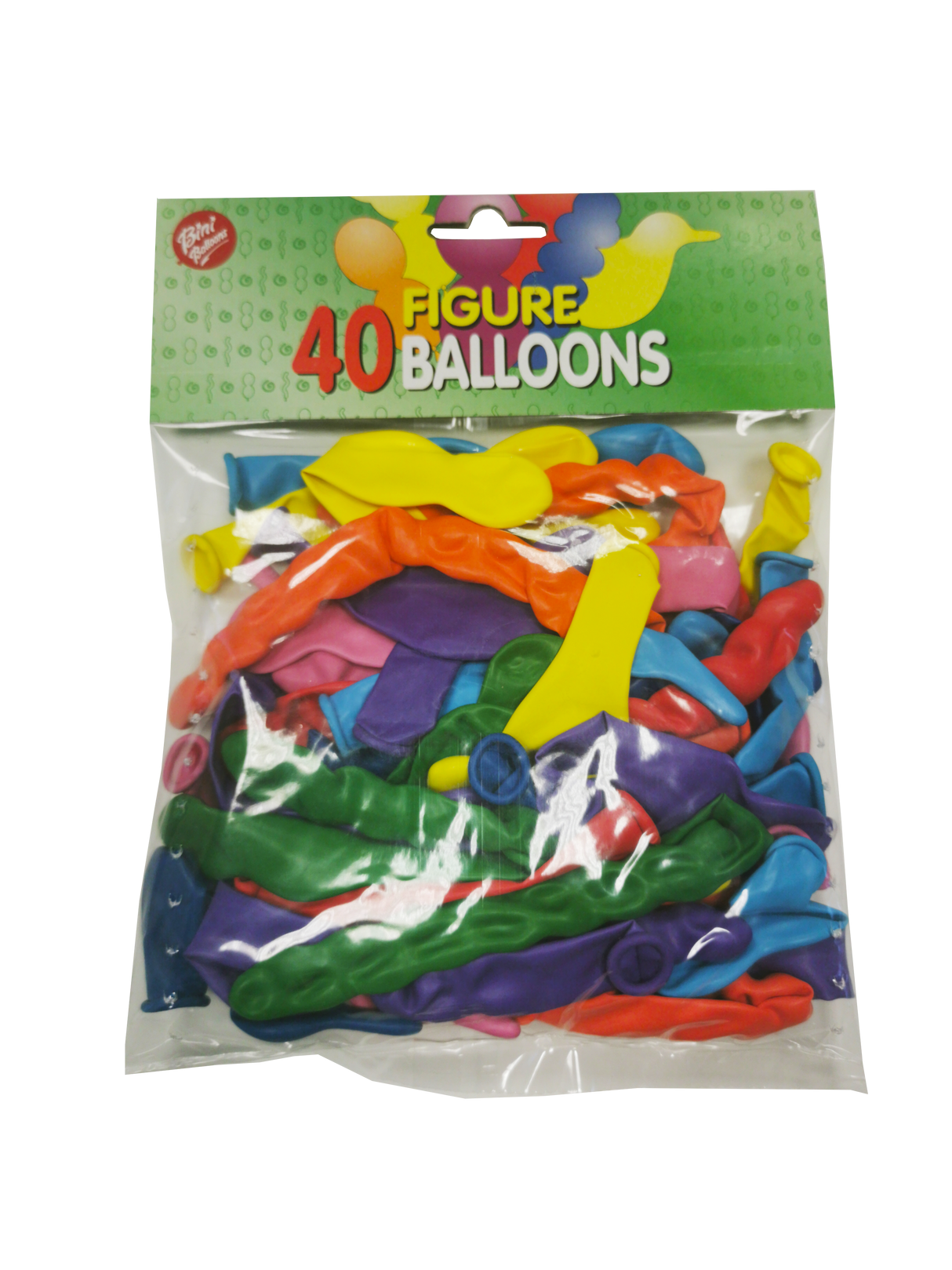 Bini Figure Balloons, 40 Pieces 84001H