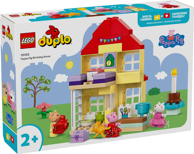 LEGO DUPLO Peppa Pig Birthday House 10433L