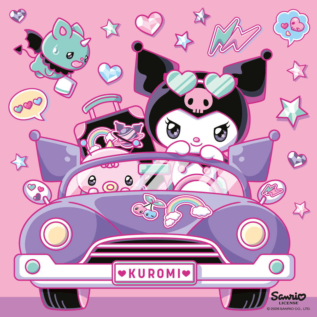 Ravensburger Puzzle 3x49 Pieces: Hello Kitty Kuromi On Tour 12004332V