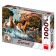 Dino Secret Puzzle 1000 pc Horses 53264D