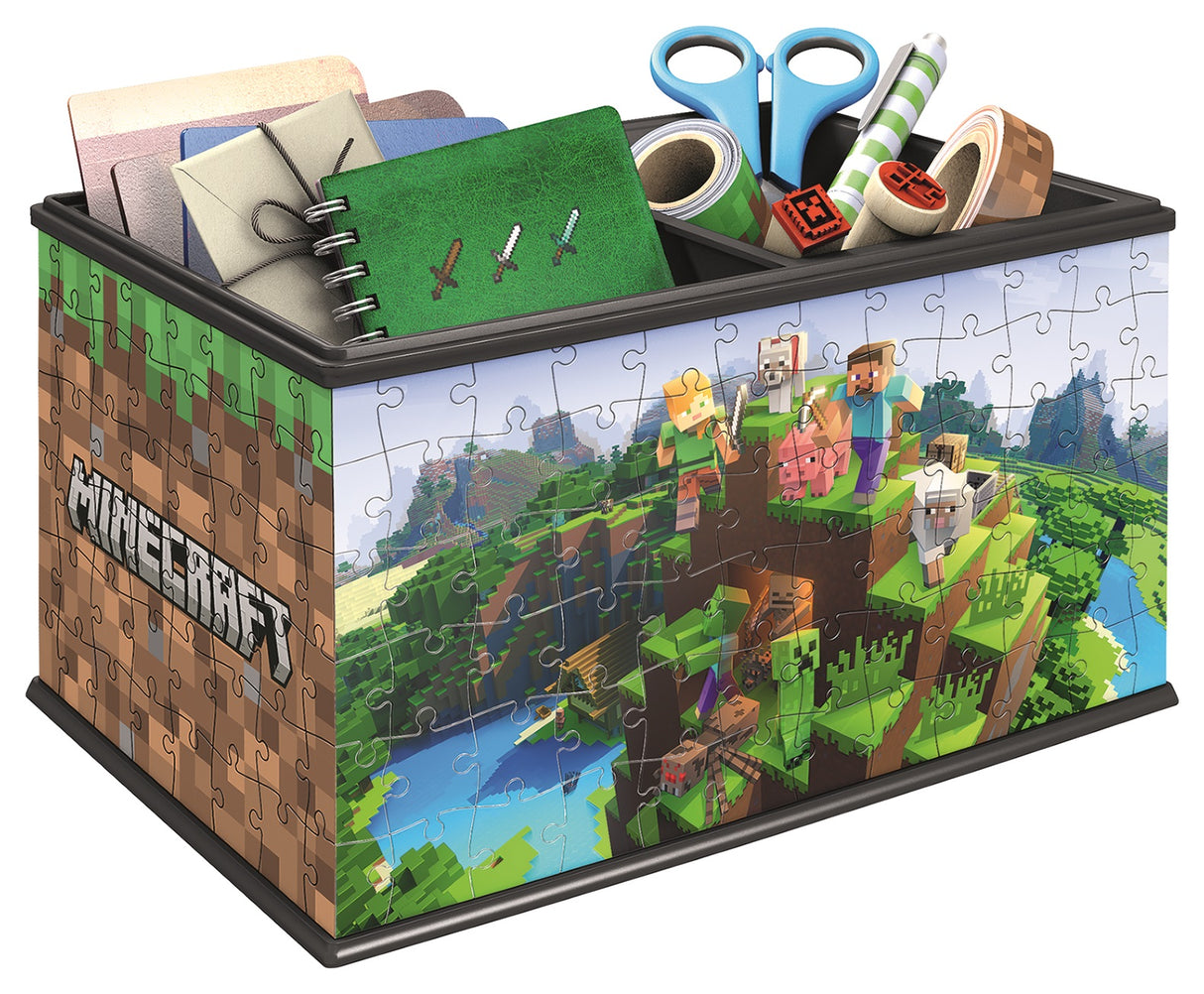 
Ravensburger 3D Puzzle Storage Box Minecraft 112869V