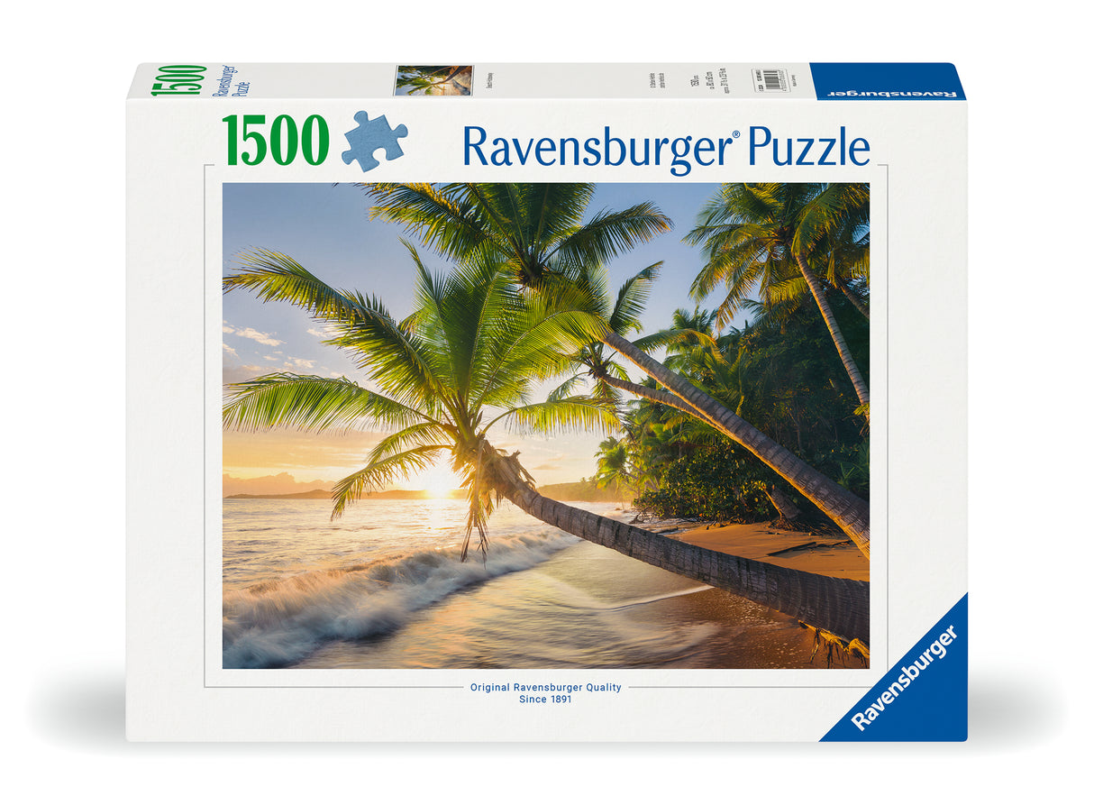 Ravensburger Puzzle 1500 Pieces: Beach Hideaway 12000693V