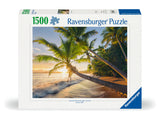 Ravensburger Puzzle 1500 Pieces: Beach Hideaway 12000693V