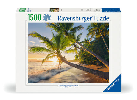 Ravensburger Puzzle 1500 Pieces: Beach Hideaway 12000693V