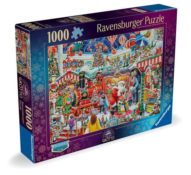 Ravensburger Puzzle 1000 Pieces: Visiting Santa 12001583V