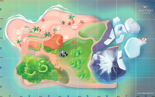 Dash and Dot robot Practice Mat WONDERMAT