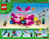 LEGO Minecraft The Axolotl House 21247L